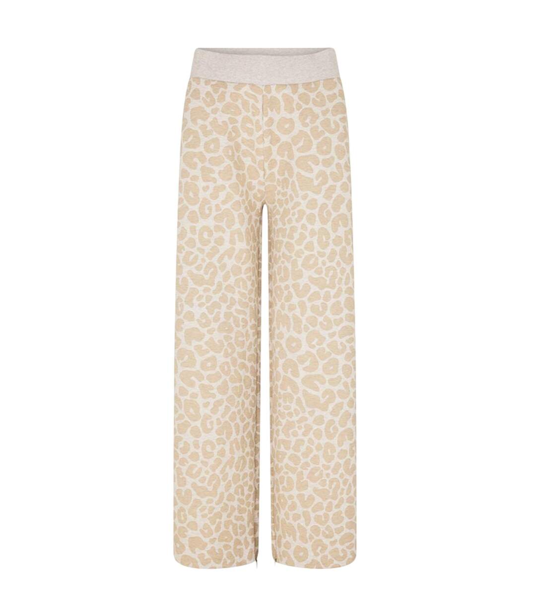 Pantalon De Détente Motif/style Imprimé Léopard Femme Blanc Boss-1