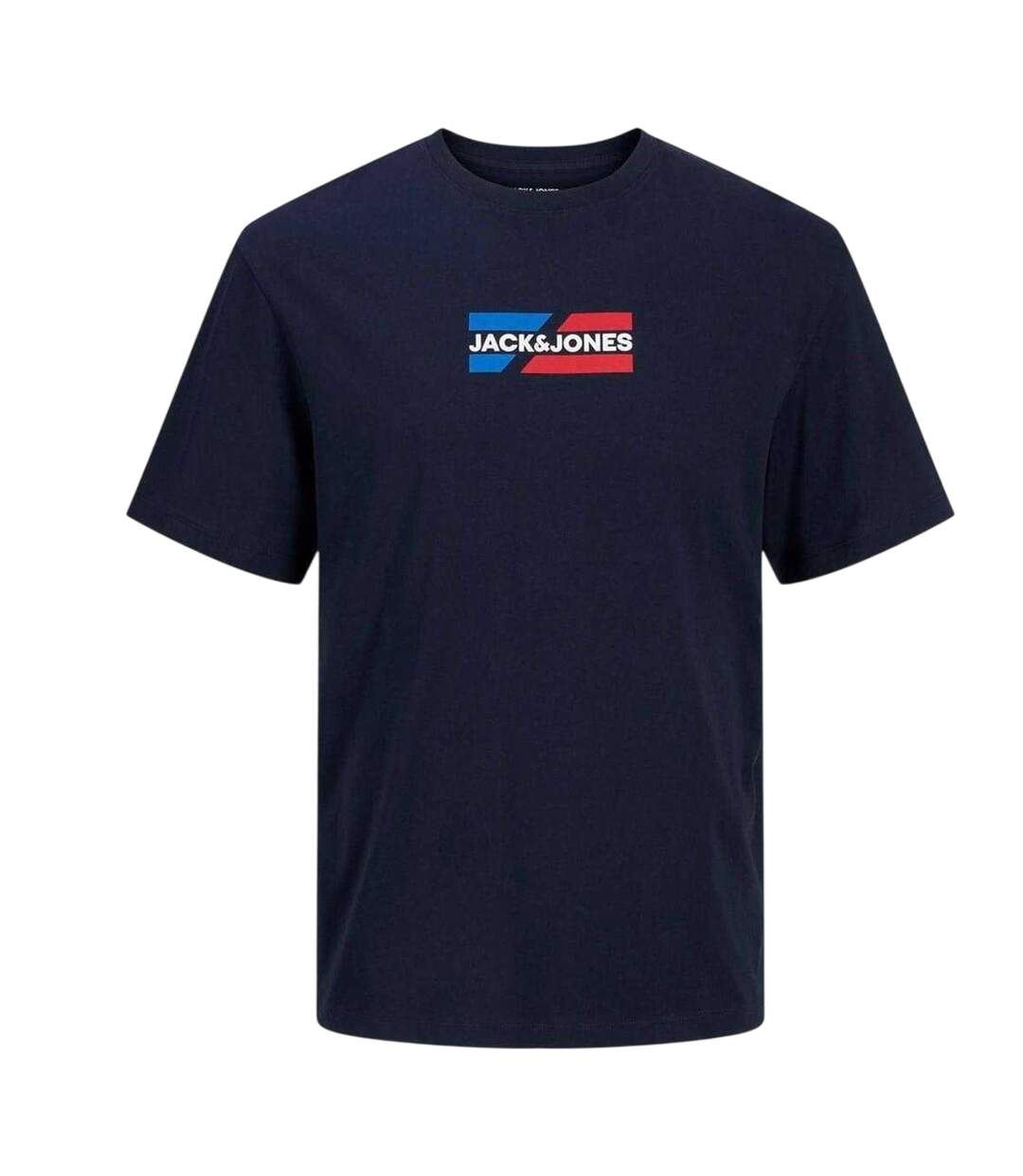 Lot De 3  T-shirts Homme Bleu Foncé Jack And Jones-3