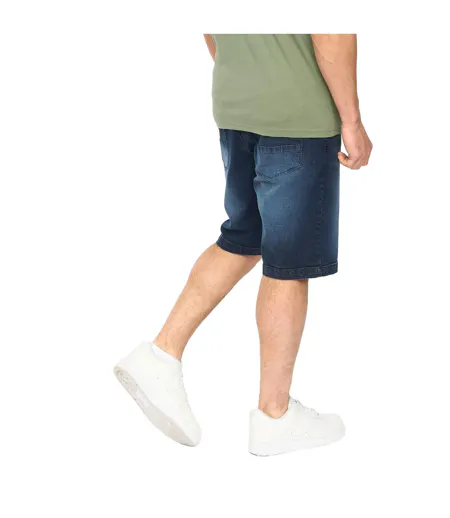 Short Kamaline Homme Bleu Foncé Crosshatch