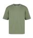 Mens Single Jersey Boxy T-shirt Khaki Jack Wills-1