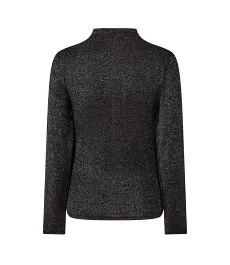 Blouse Manches Courtes Femme Noir Pieces