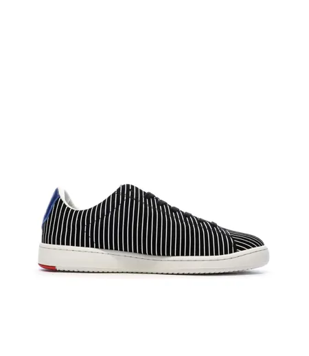 Baskets noires homme le coq sportif blazon