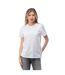 T-shirt Manches Courtes Playo Femme Blanc Hi-Tec-1