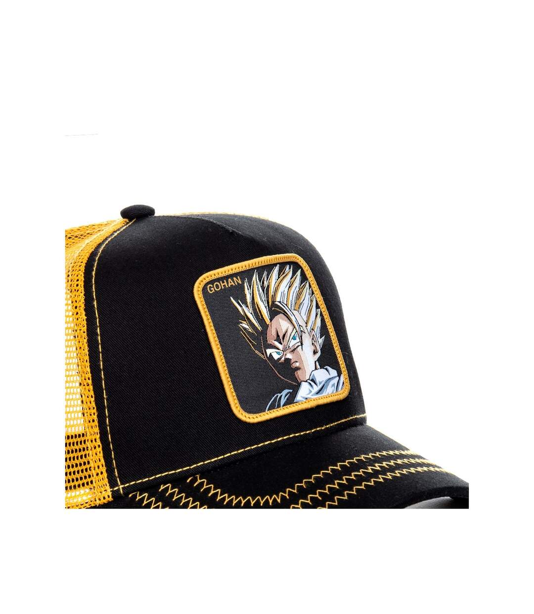 Casquette Dragon Ball Z Saiyan Jaune Capslab-3