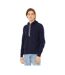 Sweatshirt Polaire À Capuche Unisexe Bleu Marine Bella + Canvas-3