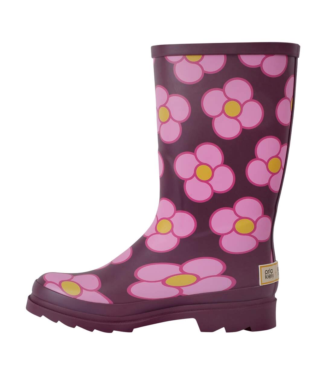 Bottes de pluie orla kiely femme rose Regatta-3