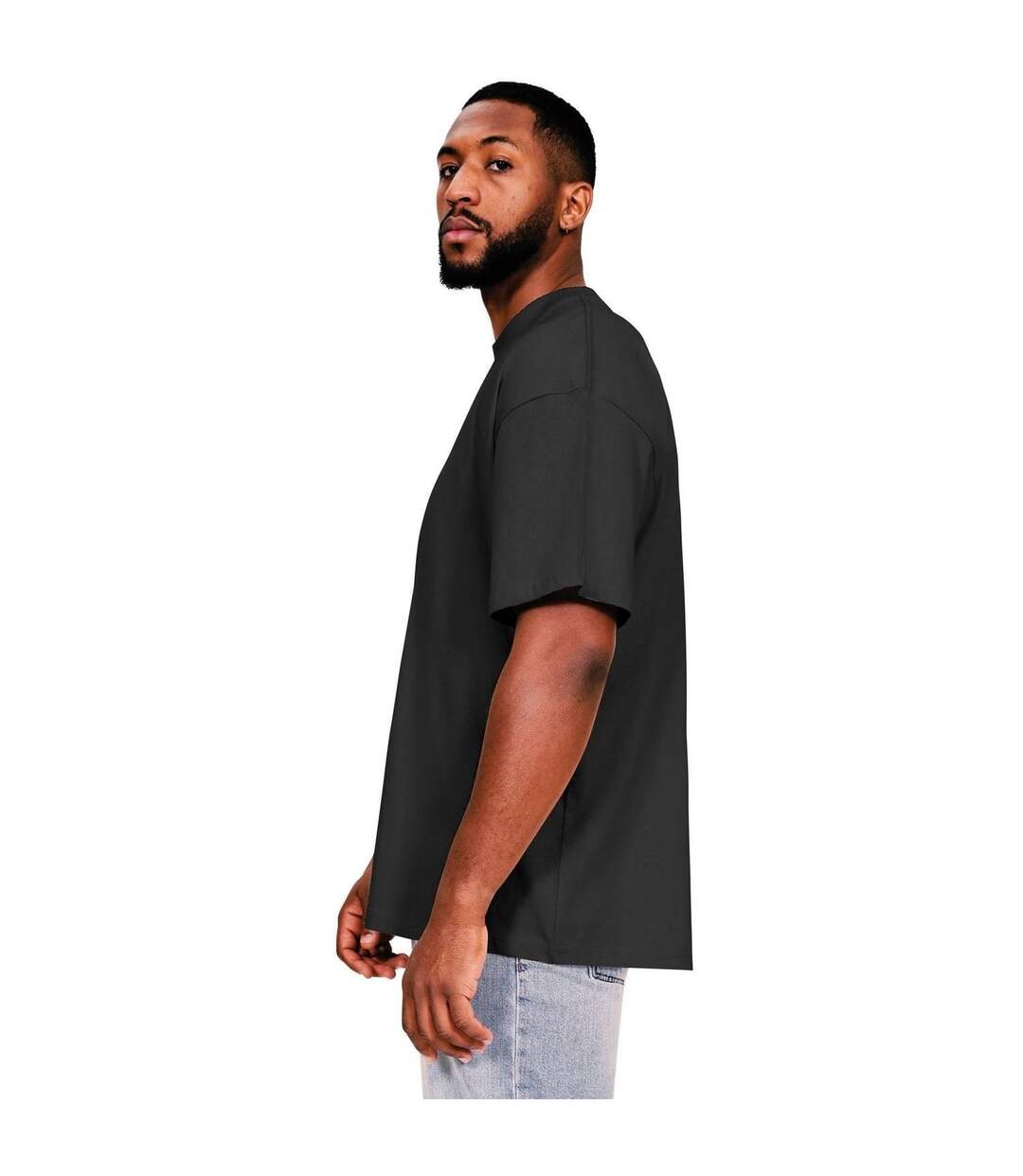 T-shirt Adulte Noir Casual Classics-3
