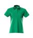 Womens/ladies Accelerate Polo Shirt Grass Green Green Mascot-1