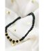 Black Beads Elegant Indian Mangalsutra Nazaria Tiny Beaded Bracelet