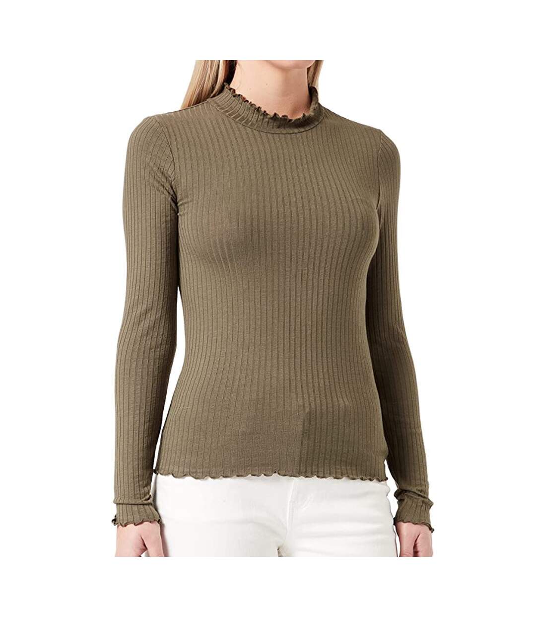 T-shirt marron femme jdy fransiska - l-1