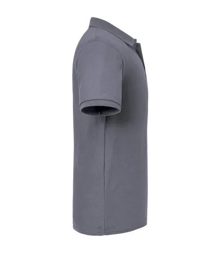 Polo Authentic Eco Adulte Gris Foncé Russell