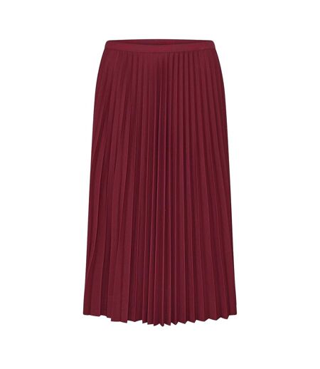 Jupe Mi-longue Femme Rouge Lacoste