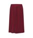 Jupe Mi-longue Femme Rouge Lacoste-2