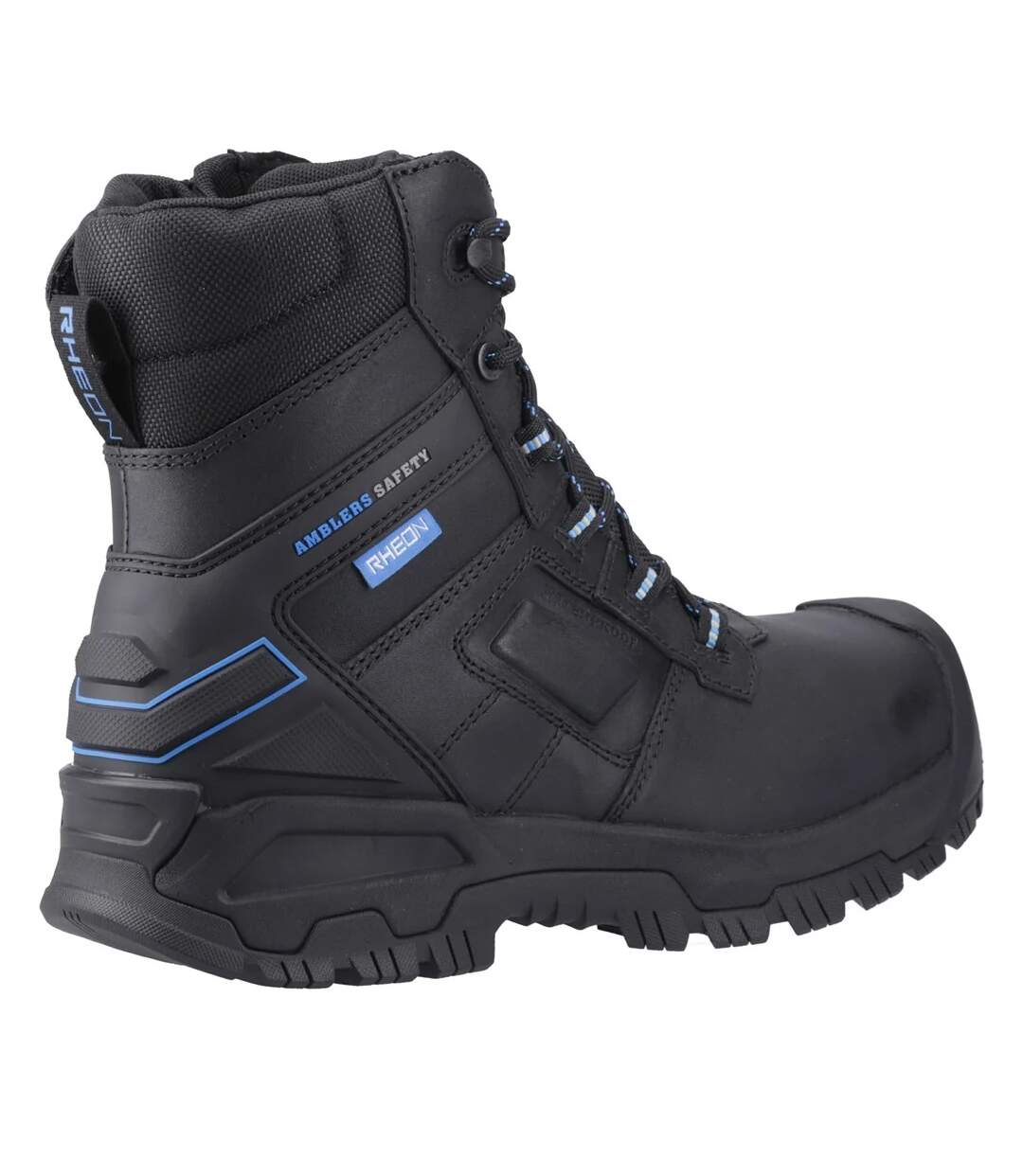 Bottines De Sécurité Rheon Met Homme Noir Amblers-2