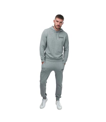 Mens Kasba Logo Jogging Bottoms Grey Marl Napapijri