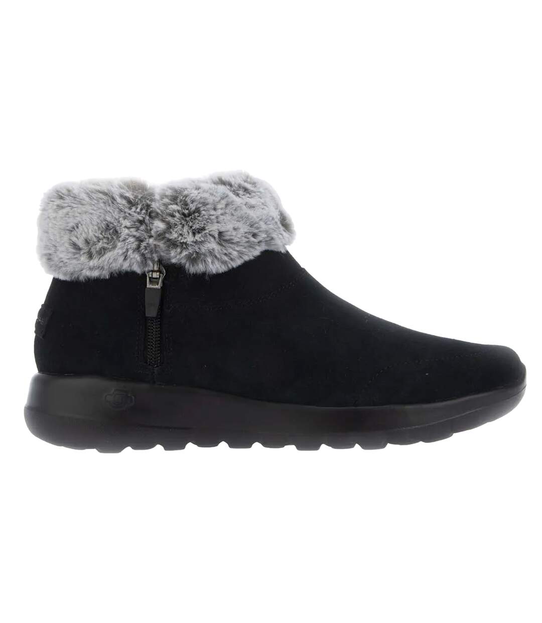 Womens/ladies on-the-go joy savvy boots black Skechers-3