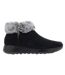 Womens/ladies on-the-go joy savvy boots black Skechers-3