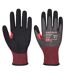 Unisex adult a673 cs f18 nitrile cut resistant gloves l black Portwest