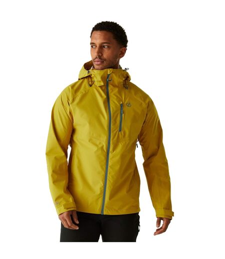Mens Breathe Out Waterproof Jacket Yellow Gold Dare 2B