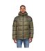 Mens ryebank camo padded jacket olive Duck and Cover