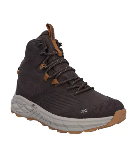 Chaussures Montantes Fuse Trek Homme Gris Acier Charbon Jaune Orangé Vif Hi-Tec