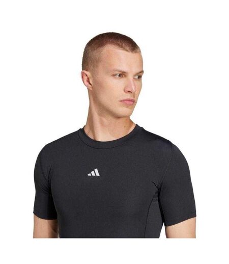 T-shirt Manches Courtes Homme Noir Adidas