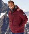 Men’s Snow Time Lightweight Red Puffer Jacket Atlas For Men