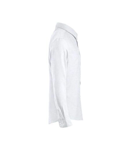 Chemise Manches Longues Homme Blanc Clique