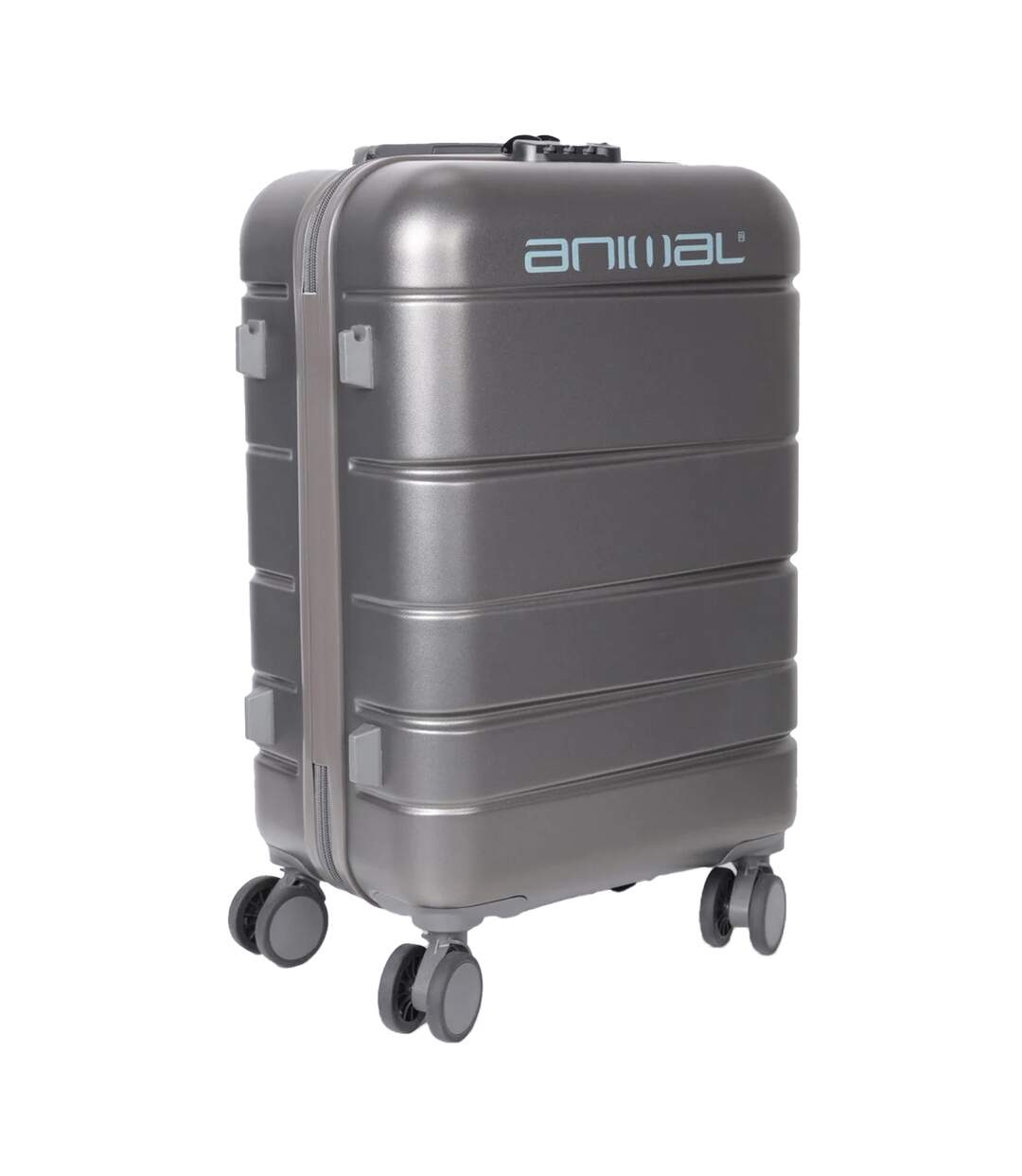 Valise Voyage Taille Unique Gris Animal-3