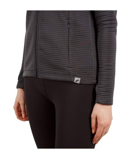 Trespass Womens/Ladies Leonora Full Zip Active Jacket (Dark Grey Marl) - UTTP5306
