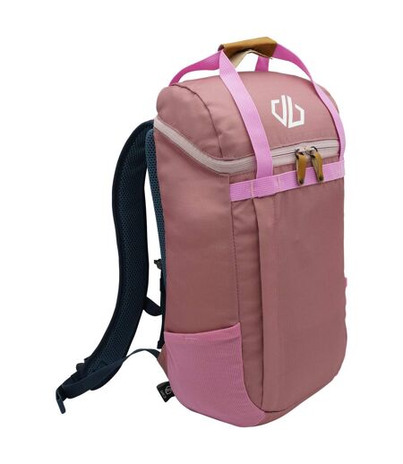 Dare 2B Sac à dos 16L Offbeat avec garniture en cuir (Mesa Rose/Bluestone) (Taille unique) - UTRG7674