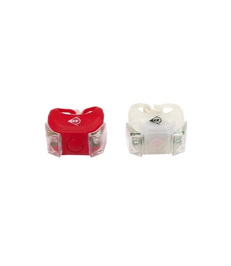 Lot de 2 Éclairages LED Avant & Arrière 4cm Blanc & Rouge