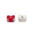 Lot de 2 Éclairages LED Avant & Arrière 4cm Blanc & Rouge-2