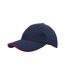 Casquette De Baseball Bleu Marine Rouge L-Merch-2