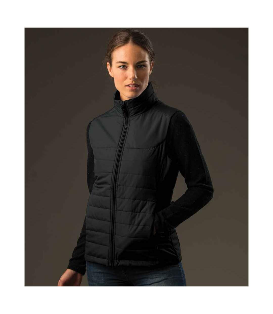 Veste Sans Manches Nautilus Femme Noir Stormtech-1