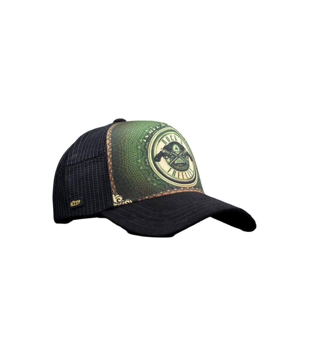 Casquette trucker avec filet bi-matière Trust Rock'n Free Life-2