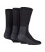 3 Pack Mens Heavy Duty Work Socks for Steel Toe Boots-1