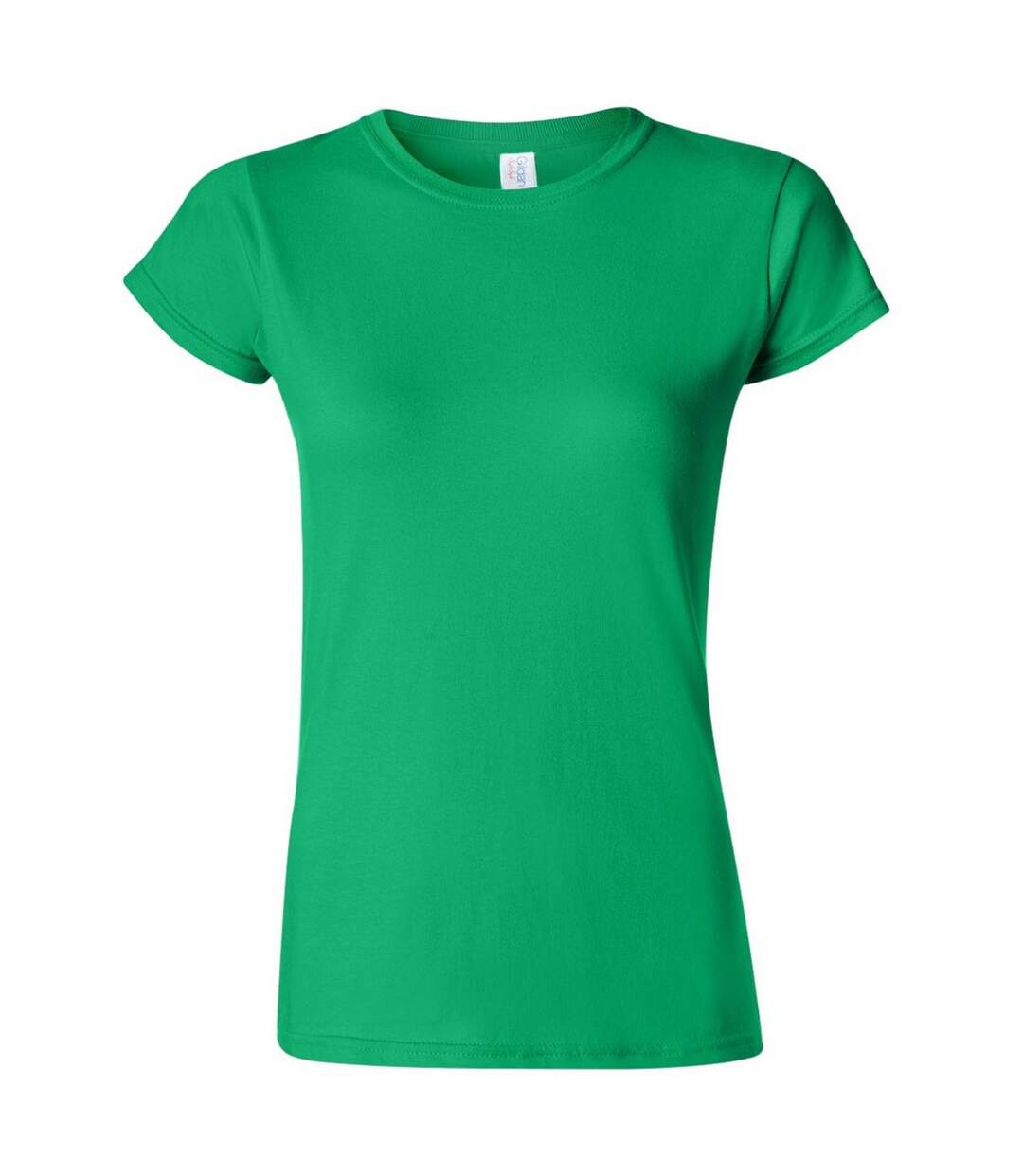T-shirt À Manches Courtes Femme Vert Irlandais Gildan-1