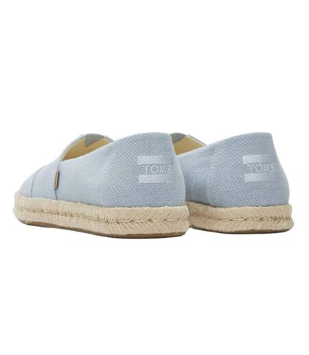 Mens Alpargata Rope 2.0 Shoes Light Blue Toms