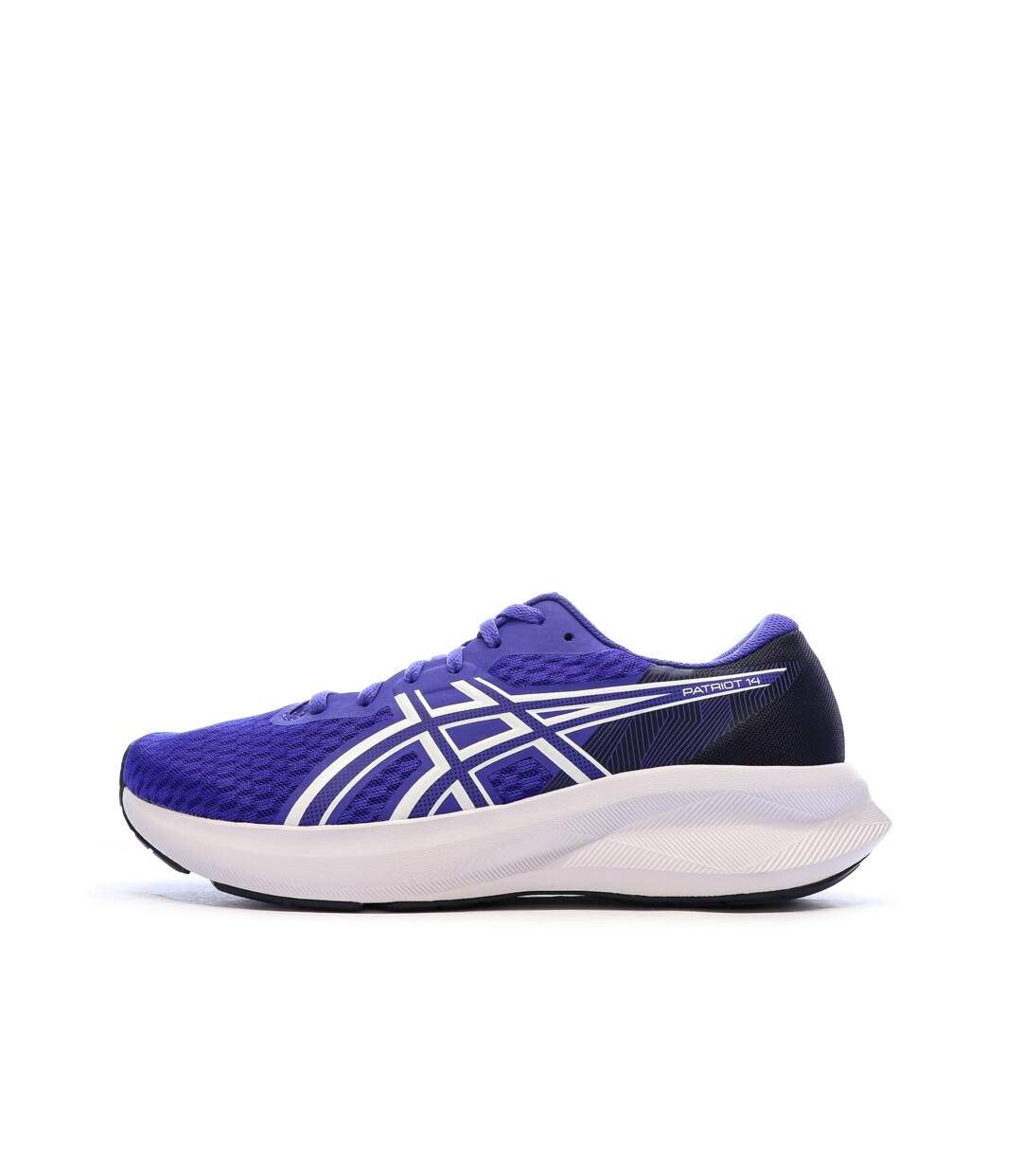 Chaussures de running violet/noir homme asics  patriot 14-1