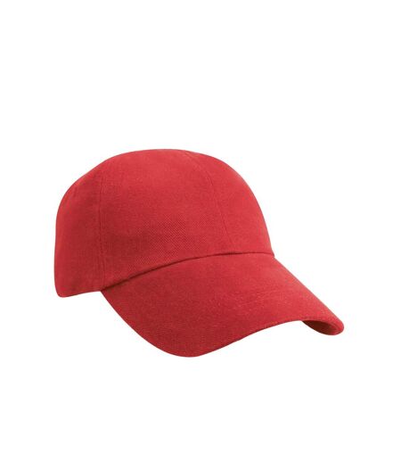 Result Headwear Unisex Adult Low Profile Cap (Red)