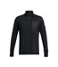 Mens Trail Run Quarter Zip Top Black Under Armour-1