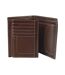 Mens isaac leather wallet one size brown Eastern Counties Leather