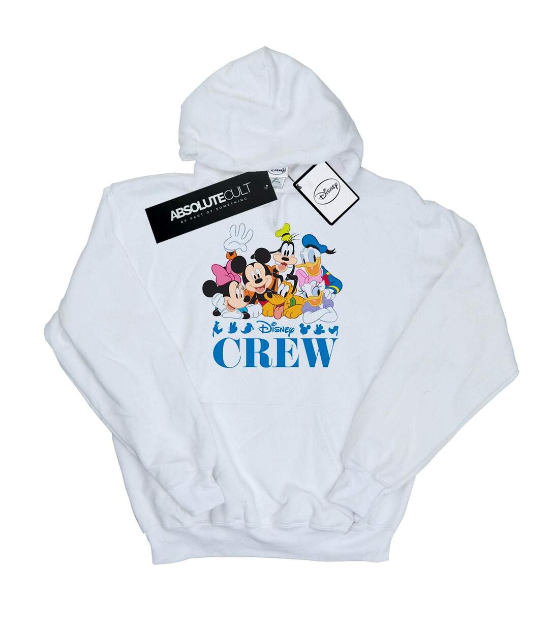 Disney - Sweat à capuche MICKEY MOUSE DISNEY FRIENDS - Femme (Blanc) - UTBI11076-1