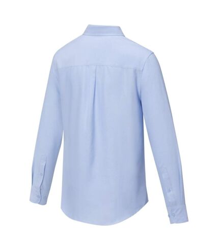 Elevate Mens Pollux Long-Sleeved Shirt (Light Blue)
