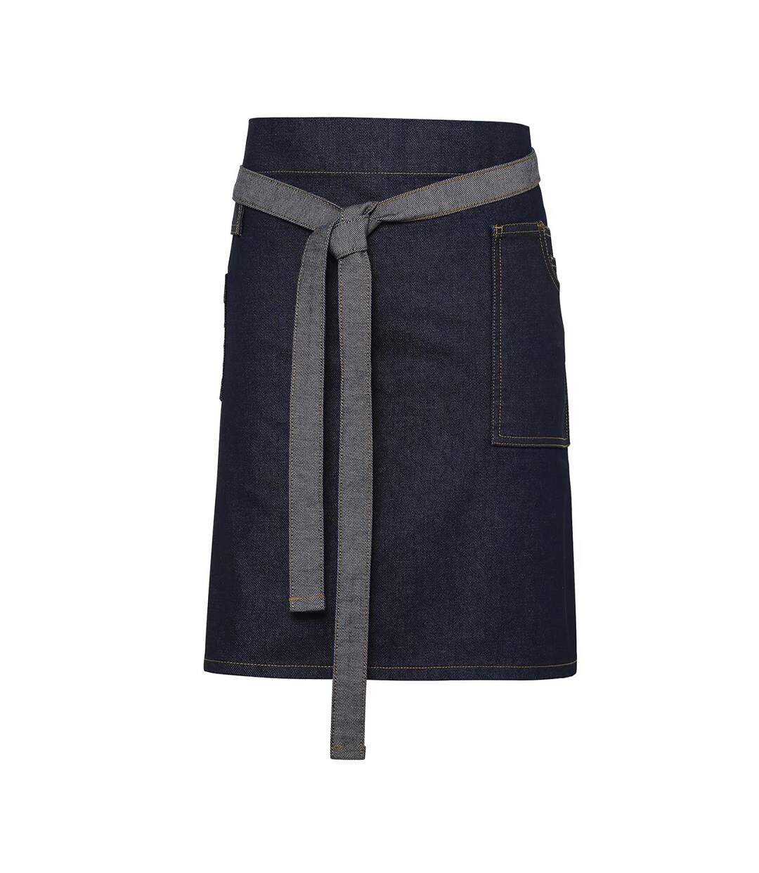 Tablier Taille Division Taille Unique Denim Indigo Premier-1