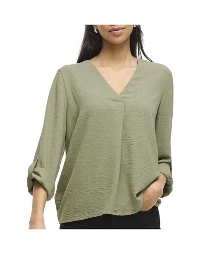 Blouse kaki femme vila josa