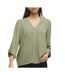 Blouse kaki femme vila josa-1
