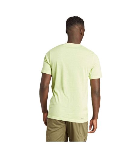 T-shirt Train Essentials Seasonal Homme Vert Clair Argenté Adidas
