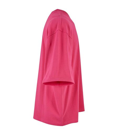 T-shirt Oversize Pour Hommes Rose Hibiscus Build Your Brand